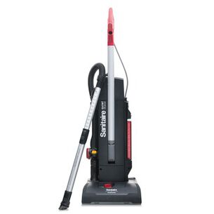 DISASTER PREP | Sanitaire MULTI-SURFACE QuietClean 13 in. Cleaning Path 2-Motor Upright Vacuum - Black