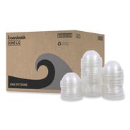 CUPS AND LIDS | Boardwalk PET Cold Cup 16 - 24 oz. Plastic Cup Dome Lids - Clear (1000/Carton)