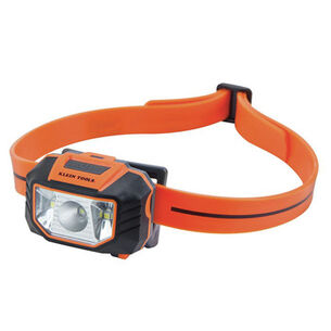 HEADLAMPS | Klein Tools LED Headlamp with Silicone Hard Hat Strap
