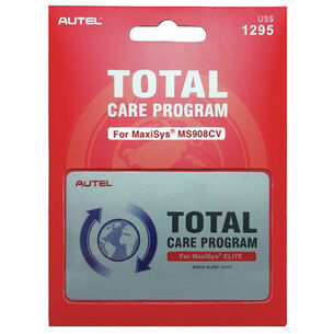 | Autel MaxiSYS M908CV 1 Year Total Care Program Card
