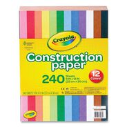 PAPER AND PRINTABLES | Crayola 99-3200 9 in. x 12 in. Construction Paper - Assorted Colors