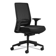 OFFICE FURNITURE AND LIGHTING | Safco Supports Up to 275 lbs. 18 in. to 22 in. Seat Height Medina Deluxe Task Chair - Black