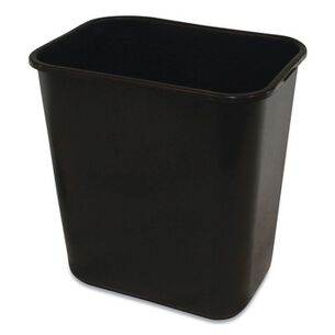  | Impact 28 qt. Soft-Sided Polyethylene Wastebasket - Black (12/Carton)