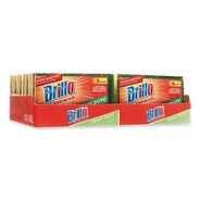 PRODUCTS | Brillo Estracell 4.5 in. x 2.75 in. Heavy-Duty Scrub Sponge - Yellow/Green (8/Carton)