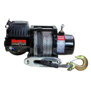 MATERIAL HANDLING | Warrior Winches 6000-SR Spartan Series 6000 lbs. Capacity Planetary Gear Winch with Synthetic Rope