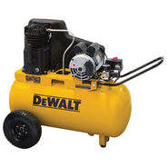 PORTABLE AIR COMPRESSORS | Dewalt 1.9 HP 20 Gallon Portable Horizontal Wheelbarrow Air Compressor
