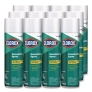 CLEANING AND SANITATION | Clorox 38504 19 oz. Fresh Aerosol Disinfecting Spray (12/Carton)