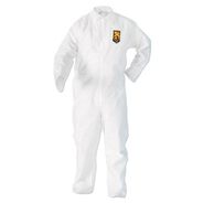BIB OVERALLS | Ansell 49105 A20 Breathable Particle Protection Coveralls - 2X-Large/White (24/Carton)