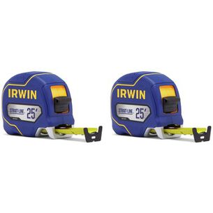 PRODUCTS | Irwin (2-Pack) Strait-Line 25 ft. Tape Measure