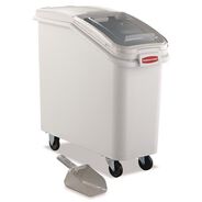 FOOD SERVICE | Rubbermaid Commercial 20.57 Gallon 13-1/8 in. x 29-1/4 in. x 28 in. ProSave Mobile Ingredient Bin - White