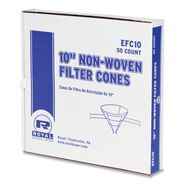 FOOD SERVICE | AmerCareRoyal 10 in. Non-Woven Filter Cones for Fryer Oil (500/Carton)