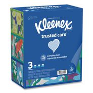 PAPER TOWELS AND NAPKINS | Kleenex Trusted Care 2-Ply Facial Tissue - White (12/Carton)