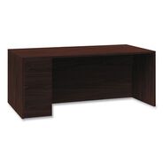 PRODUCTS | HON 10500 Series 66 in. x 30 in. x 29.5 in. Single Pedestal Desk - Mahogany