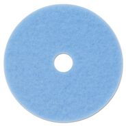 SPONGES AND SCRUBBERS | 3M 20 in. Diameter 3050 Hi-Performance Burnish Pad - Sky Blue (5/Carton)