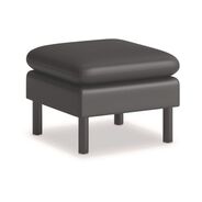 OTTOMANS | HON HVLVLOT.BLK01 23 in. x 23 in. x 17.5 in. Parkwyn Series Ottoman - Black