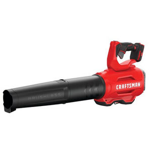 LEAF BLOWERS | Craftsman 20V Brushless Lithium-Ion Cordless Axial Leaf Blower (Tool Only)