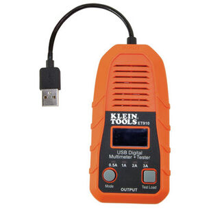 DETECTION TOOLS | Klein Tools USB-A (Type A) USB Digital Meter and Tester