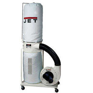 DUST COLLECTORS | JET DC-1200VX-BK1 Vortex 230V 2HP Single-Phase Dust Collector with 30-Micron Bag Filter Kit