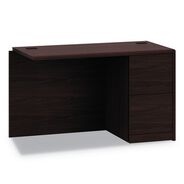 OFFICE DESKS AND WORKSTATIONS | HON 10700 Series 48 in. x 24 in. x 29.5 in. Full Right Pedestal Return - Mahogany