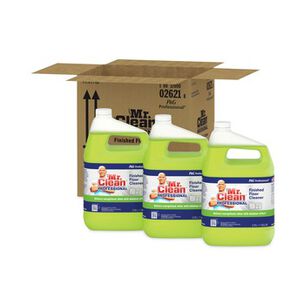 PRODUCTS | Mr. Clean Lemon Scent 1 Gallon Bottle Finished Floor Cleaner (3-Piece/Carton)