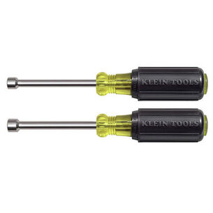 HAND TOOLS | Klein Tools 1/4 in. and 5/16 in. Magnetic Nut Driver Set with Cushion Grip and 3 in. Shaft