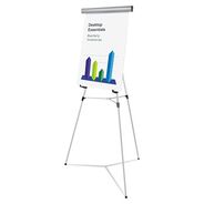 EASELS | Universal UNV43035 69 in. Heavy-Duty Metal Adjustable Presentation Easel - Silver