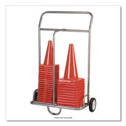 MATERIAL HANDLING | Champion Sports 16 in. x 32 in. x 48 in. 132 lb Capacity Combination Equipment Cart - Silver