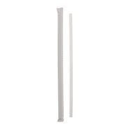 TABLETOP AND SERVEWARE | Pactiv Corp. YSTWG1026 10.25 in. Giant Paper-Wrapped Straw - Translucent (1800/Carton)