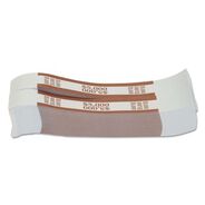 STORAGE AND ORGANIZATION | Pap-R Products 405000 5,000 in 50-Dollar Bills Currency Straps - Brown (1000/Pack)
