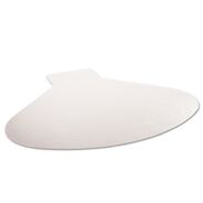 FACILITY MAINTENANCE SUPPLIES | Deflecto CM14003K SuperMat Medium Pile Carpet Frequent Use 60 in. x 66 in. Workstation Chair Mat - Clear