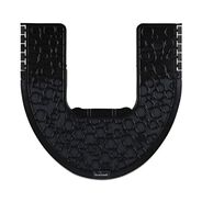 OFFICE AND OFFICE SUPPLIES | Boardwalk 22 in. x 22 in. Rubber Commode Mat 2.0 - Black (6/Carton)