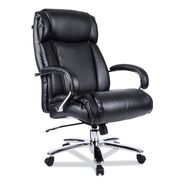OFFICE FURNITURE AND LIGHTING | Alera Maxxis Series Big And Tall Leather Chair, Black/chrome