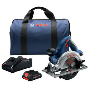 SAWS | Factory Reconditioned Bosch 18V Lithium-Ion 6-1/2 in. Cordless Circular Saw Kit (4 Ah)