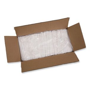 PRODUCTS | Boardwalk 7.75 in. x 0.25 in. Individually Wrapped Paper Straws - White (3200/Carton)