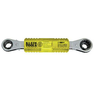 RATCHETING WRENCHES | Klein Tools 4-in-1 Lineman's Insulating Box Wrench