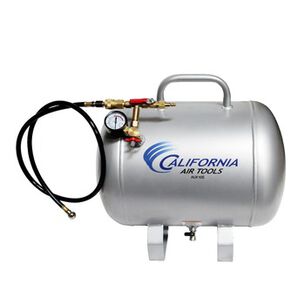  | California Air Tools 10 Gallon 125 PSI Steel Portable Air Compressor Tank