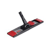 CLEANING TOOLS | Rubbermaid Commercial 18.25 in. x 4 in. Adaptable Flat Mop Frame - Black/Gray/Red