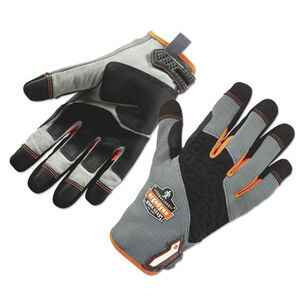  | Ergodyne ProFlex 820 High Abrasion Handling Gloves - Small, Gray (1-Pair)