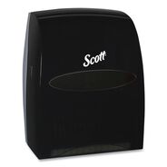 PAPER AND DISPENSERS | Scott 46253 Essential 13.06 in. x 11 in. x 16.94 in. Manual Hard Roll Towel Dispenser - Black (1/Carton)