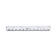 MEASURING TOOLS | Universal Clear Plastic Standard/Metric 12 in. Ruler - Clear