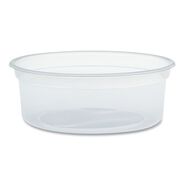 PRODUCTS | Dart 4.1 in. x 1.14 in. 8 oz MicroGourmet Plastic Food Container - Clear (500/Carton)