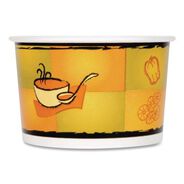 PRODUCTS | Chinet 8 oz. - 10 oz. Streetside Paper Food Container with Plastic Lid (250/Carton)