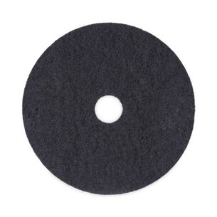 CLEANING AND SANITATION ACCESSORIES | Boardwalk 20 in. Diameter Stripping Floor Pads - Black (5/Carton)