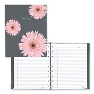 PAPER AND PRINTABLES | Blueline NotePro 9.25 in. x 7.25 in. Sheets Medium/College Rule 1-Subject Notebook - Pink/Gray Cover