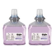 FACILITY MAINTENANCE SUPPLIES | GOJO Industries 1,200 mL TFX Luxury Foam Hand Wash Refill - Cranberry Scent (2/Carton)