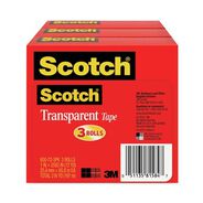PRODUCTS | Scotch 1 in. x 72 yds 3 in. Core Tape - Transparent (3/Pack)