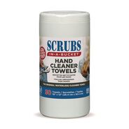 PAPER AND DISPENSERS | SCRUBS 42230 10 in. x 12 in. Hand Cleaner Towels - Blue/White
