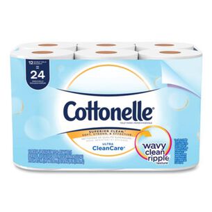 PRODUCTS | Cottonelle Septic Safe Clean Care Bathroom Tissue - White (170 Sheets/Roll, 48 Rolls/Carton)