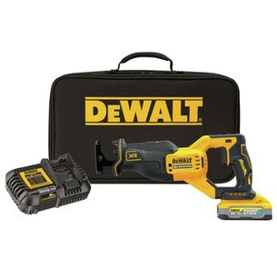 RECIPROCATING SAWS | Dewalt 20V XR MAX Brushless Lithium-Ion Cordless Reciprocating Saw Kit with POWERSTACK Battery (5 Ah)
