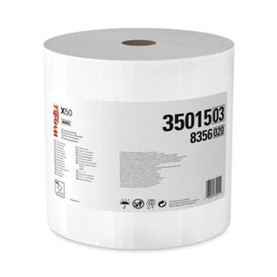 PRODUCTS | WypAll 13.4 in. x 9.8 in. Jumbo Roll X50 Cloths - White (1100/Roll)